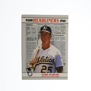 1988 Fleer Mark McGwire